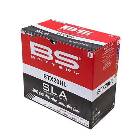 BS BATTERY 12V 18.9 AH MOTOSİKLET AKÜSÜ 310 A (EN) (175*87*155) (BTX20HL) (SLA)
