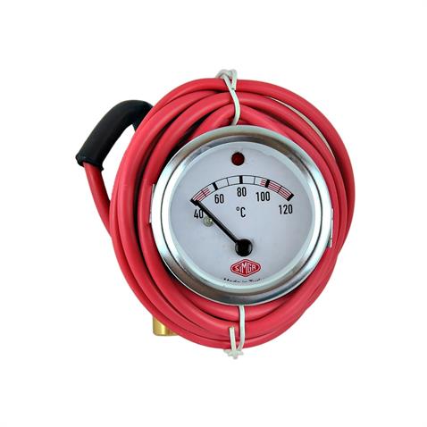 HARARET SAATİ CİVALI 2 MT (40°C-120°C) (İKAZLI) (52 MM)