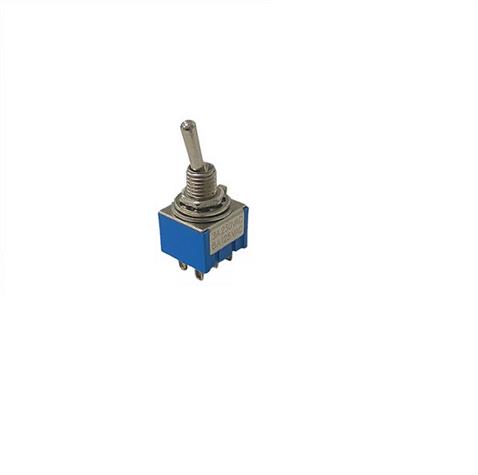 ÇIT-ÇIT ANAHTAR MİNİ METAL (ON-OFF) (6 UÇLU) (3A 250V AC/6A 125V AC)