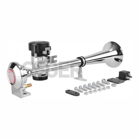 SEGER 24V HAVALI KORNA TEKLİ KROM (MARİN) (KOMPRESÖRLÜ)