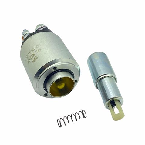 24V MARŞ OTOMATİĞİ BOSCH TİPİ (UZUN PİSTONLU) (SAĞ ÇİFT ÇIKIŞ) (İNCE BOĞAZ)