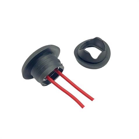 FRISTOM 12V-24V GÖZ-AYNA ALTI-GÜNDÜZ SÜRÜŞ LAMBASI LED KIRMIZI (ÇAP:20 MM) E9