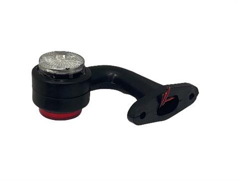 12V-24V DORSE BOYNUZ LAMBA KISA EĞRİ (4 LEDLİ)