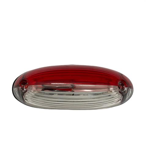 12V-24V TAMPON İZ LAMBASI-PLAKA LAMBASI 18 LEDLİ (KIRMIZI-BEYAZ) UNIVERSAL