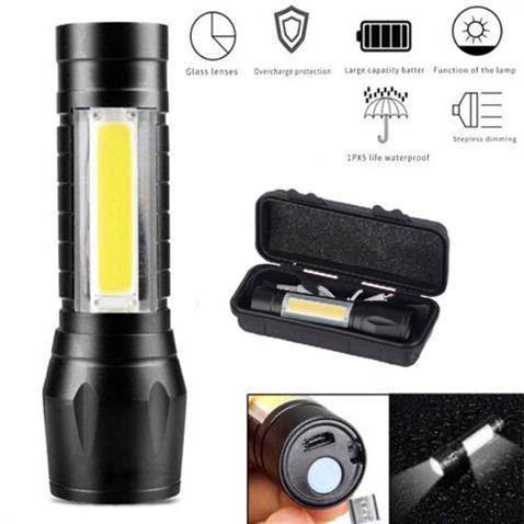 EL FENERİ COB LEDLİ (USB ŞARJLI) (100*26 MM)