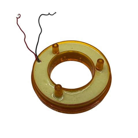 12-24V SİNYAL LAMBASI (DİŞ) 9 LEDLİ SARI ISUZU TURKUAZ/NEOPLAN OTOBÜS (98 MM)