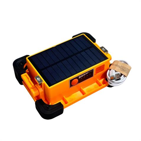 LAMBADA SOLAR 12V COB LEDLİ EL PROJEKTÖRÜ GÜNEŞ ENERJİLİ-ŞARJLI USB ÇIKIŞLI (MIKNATISLI)