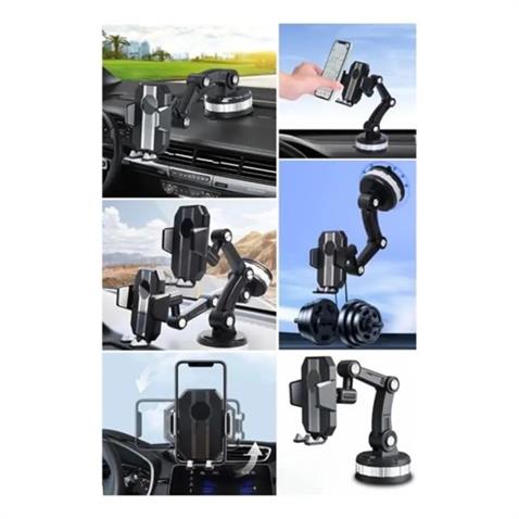 TELEFON TUTUCU (360° AYARLANABİLİR) (VANTUZLU)