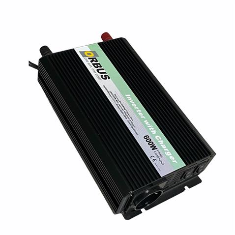 ORBUS 12V DC > 230V AC İNVERTER 600W (MODİFİYE) (USB ÇIKIŞLI) (10 A ŞARJLI)