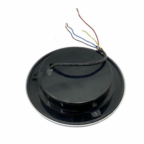 24V STOP LAMBASI YUVARLAK (LEDLİ) (3 FONKSİYONLU) (KIRMIZI-SARI) (153*40 MM) (NİKELAJ)