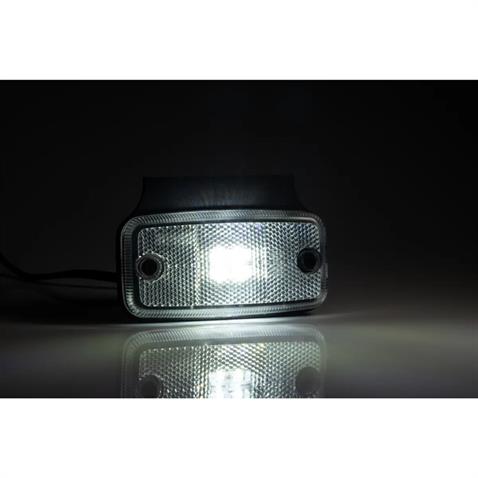 FRISTOM 12V-24V YAN PARK LAMBASI 4-LEDLİ BEYAZ (110*55 MM) HELLA TİPİ E9 