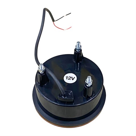 12V SİNYAL LAMBASI (16 LEDLİ) (YUVARLAK 98 MM)