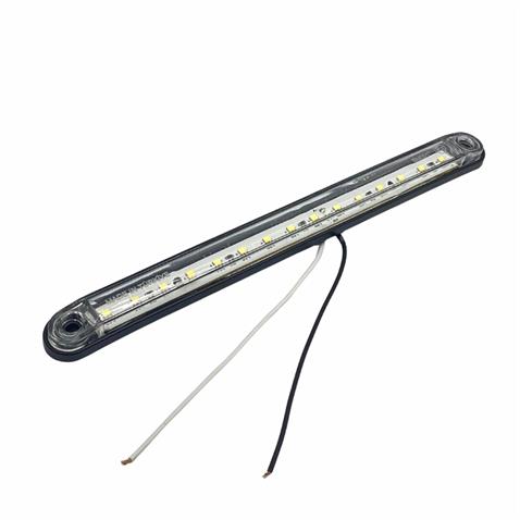 12V-24V PARMAK LAMBA 15-LEDLİ BEYAZ (240*17 MM)