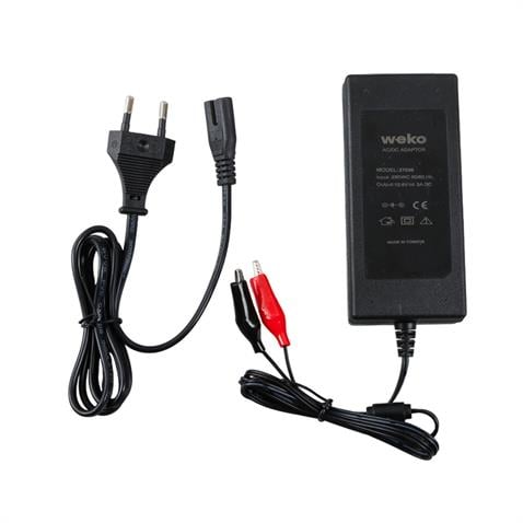 12V ŞARJ REDRESÖRÜ (AKÜ ŞARJ CİHAZI) (ADAPTÖRÜ) (OTOMATİK IŞIKLI 3 A)