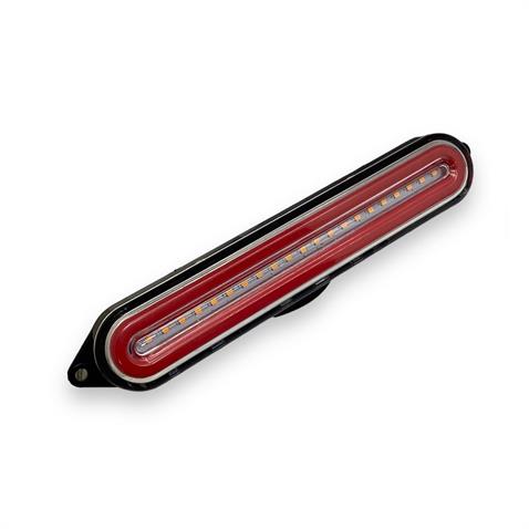 12V-24V STOP LAMBASI NEON LEDLİ (KAYAR SİNYALLİ) (3 FONKSİYONLU) (259*44*17 MM)