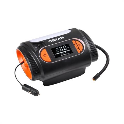 OSRAM 12V LASTİK ŞİŞİRME HAVA KOMPRESÖRÜ 180W (0-100 PSI / 0-6.9 BAR / 4 DK) (DİJİTAL)