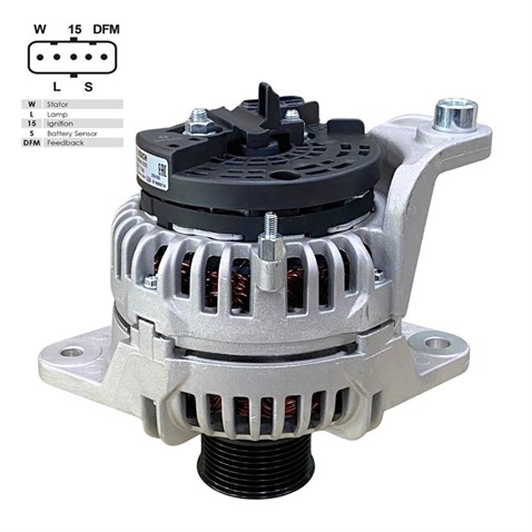 BOSCH 24V ALTERNATÖR DİNAMO 110 A (5 FİŞ SOKETLİ) (W-L-15-S-DFM) RENAULT-VOLVO