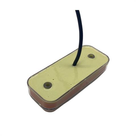 12V-24V YAN SİNYAL LAMBASI DORSE SİDE MARKER SARI (NEON KAYAR LEDLİ) (2 FONKSİYONLU) (114*47 MM)