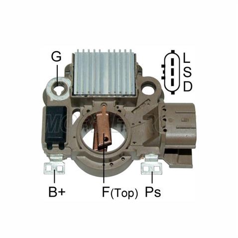 12V KÖMÜRLÜ KONJEKTÖR MITSUBISHI TİPİ (3 FİŞ) (D-S-L) NISSAN NAVARA/PATHFINDER