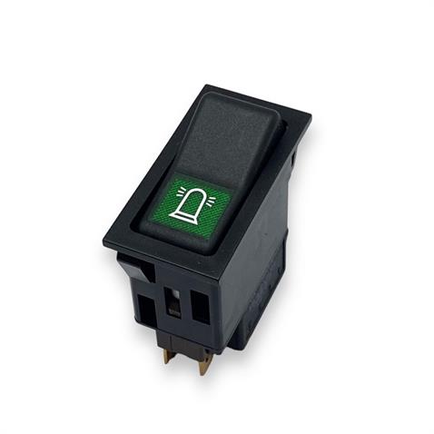 DÖNER LAMBA ANAHTARI YM DAR TİP (2 FİŞ TEK DEVRE) YEŞİL