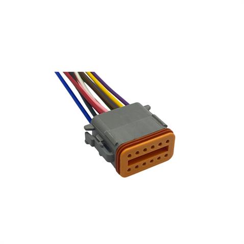 DEUTSCH TESİSAT SOKETİ (12 FİŞ KABLOLU) (DT06-12SA) İŞ MAKİNASI
