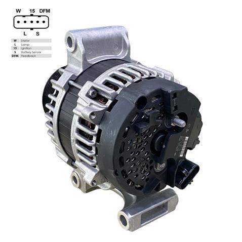 SEG 24V ALTERNATÖR DİNAMO 150 A (5 FİŞ SOKETLİ) (W-L-15-S-DFM) MERCEDES ATEGO/ACTROS/AROCS/AXOR