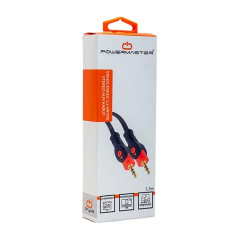AUX KABLOSU 3.5 MM STEREO (1.5 MT)