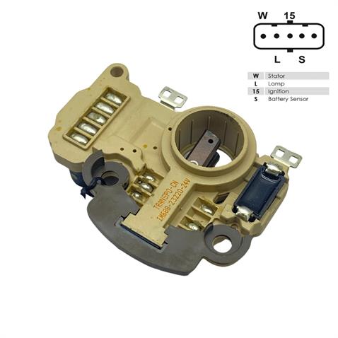 24V KÖMÜRLÜ KONJEKTÖR MITSUBISHI TİPİ 110 A (5 FİŞ) (DAR HAVUZ) OTOKAR-RENAULT-VOLVO