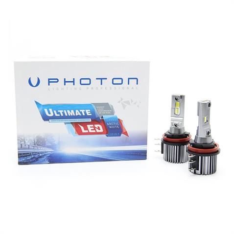 PHOTON 12V-24V H15 CSP LED XENON FAR AMPUL SETİ 6000K 9500 LÜMEN FANSIZ