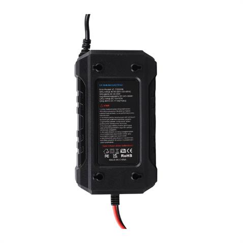 UCOMEN 12V ŞARJ REDRESÖRÜ (AKILLI AKÜ ŞARJ CİHAZI) OTOMATİK 6 A LCD BÜYÜK EKRAN SİYAH (+AGM/JEL)