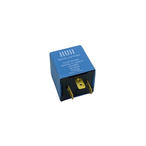 12V-24V FLAŞÖR ELEKTRONİK 3 UÇLU (+ L P) UNIVERSAL