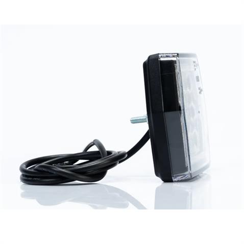 FRISTOM 12V-24V GERİ VİTES LAMBASI BEYAZ (LEDLİ) (100*93 MM) E9