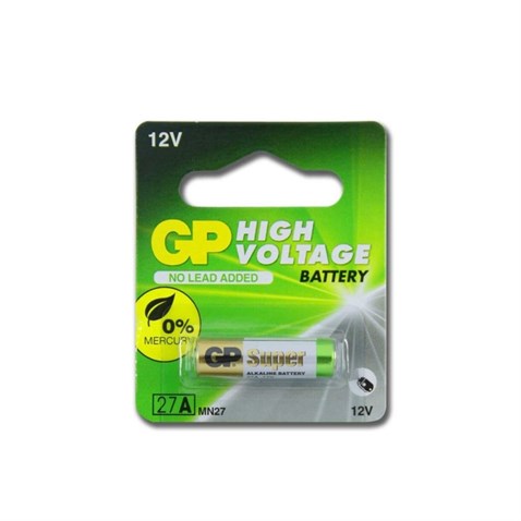 GP 12V ALKALINE KALEM PİL KISA TİP (8*28.2 MM) 27A-MN27