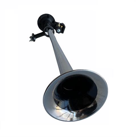 12V-24V HAVALI KORNA TEKLİ KROM 637 MM (MARİN)