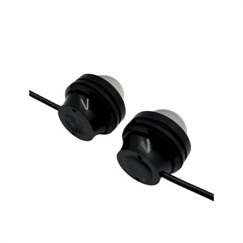 12V LAMBA YUVARLAK MERCEKLİ COB LEDLİ 30W FONKSİYONLU ÇAKARLI (UNIVERSAL) BEYAZ 39 MM (2 AD)