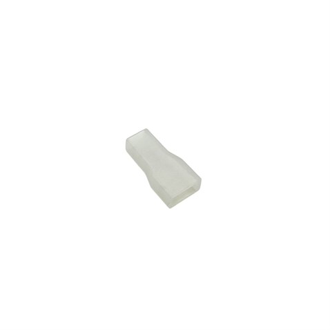 FİŞ KILIFI PVC STANDART 6.3 MM (BEYAZ)