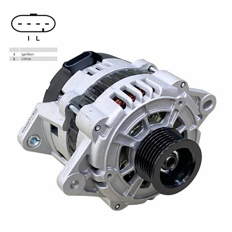 12V ALTERNATÖR DİNAMO DELCO TİPİ 85 A (2 FİŞ OVAL SOKET) (L-IG) CHEVROLET AVEO/LACETTI/NUBIRA