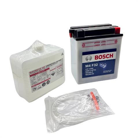 BOSCH 12V 12 AH MOTOSİKLET AKÜSÜ 160 A (EN) (136*82*161) (YB12AL-A2)