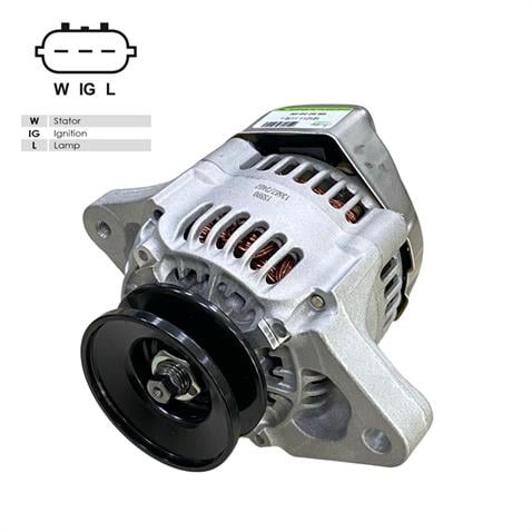 12V ALTERNATÖR DİNAMO NIPPON DENSO TİPİ 40 A (3 FİŞ) (W-IG-L) JOHNDEREE-KUBOTA-NEW HOLLAND-YANMAR