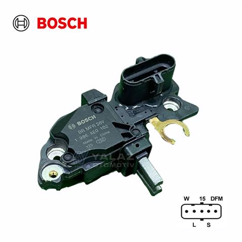BOSCH 24V KÖMÜRLÜ KONJEKTÖR F00M (W-L-15-S-DFM) RENAULT-VOLVO