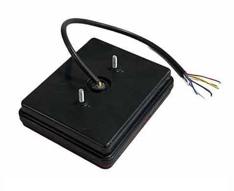 12V STOP LAMBASI (NEON LEDLİ) (4 FONKSİYONLU) (136*114 MM)