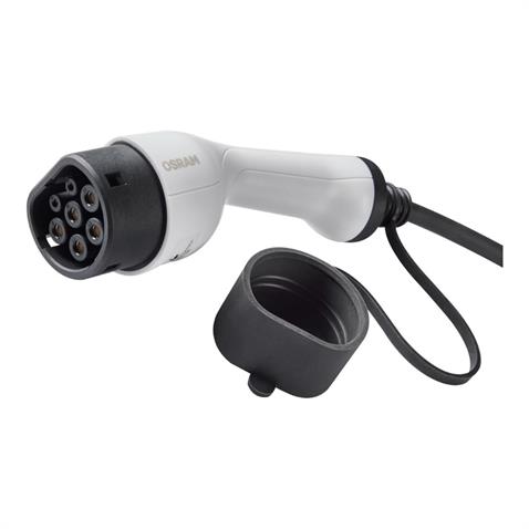 OSRAM 480V AC ELEKTRİKLİ ARAÇ ŞARJ KABLOSU TİP2 (3 FAZLI) (32 A) (22000W) (5 MT)