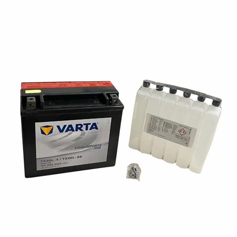 VARTA 12V 18 AH MOTOSİKLET AKÜSÜ AGM 250 A (EN) (177*88*156) (TX20L-4) (TX20L-BS) (YTX20L-BS)