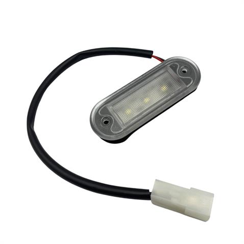 YILKA 24V BASAMAK AYDINLATMA LAMBASI BEYAZ (3 LEDLİ) (85*30 MM)