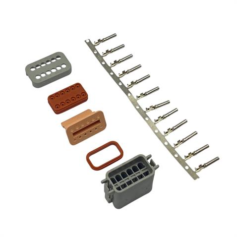 DEUTSCH TESİSAT SOKETİ (12 FİŞ KABLOSUZ) (DT06-12SA) İŞ MAKİNASI