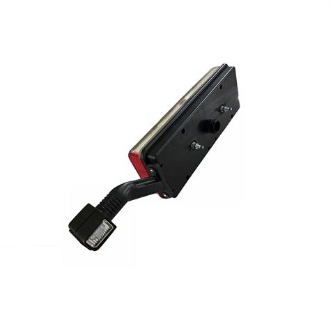 ÇERKEZ 12V-24V STOP LAMBASI (ORTA ŞERİT LED+LED BOYNUZLU) (SOKETLİ) EUROPOINT III DORSE SAĞ