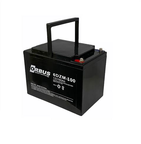 ORBUS 12V 100 AH ELEKTRİKLİ BİSİKLET AKÜSÜ DEEP CYCLE (224*150*178) (16.7 KG)