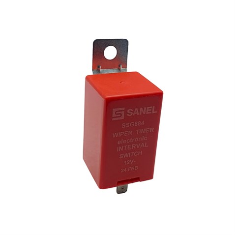 SANEL 12V SİLECEK ZAMAN RÖLESİ 4 UÇLU (31B1-54-31-31B2) BMC-CHRYSLER-FORD-MAGIRUS