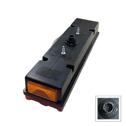 ÇERKEZ STOP LAMBASI 7-FONKSİYONLU KANALLI (ARKADAN SOKETLİ PLAKALI) SOL