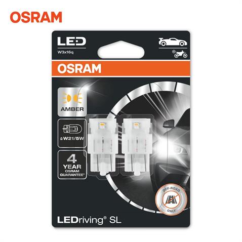 OSRAM 12V 1016 AMPUL LED DİPSİZ T20 21/5W SARI (2 AD)